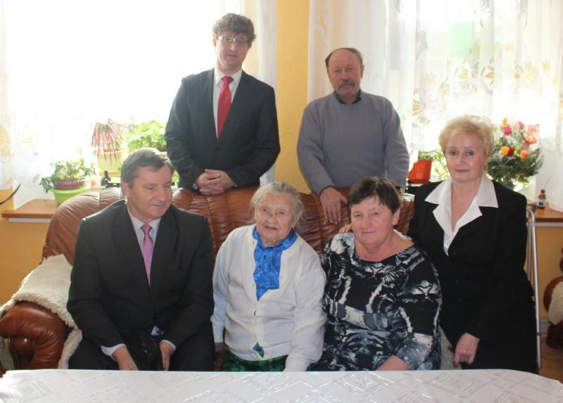 Najstarsza mieszkanka gminy Paczkw ma 105 lat!